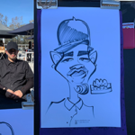 bw caricature