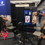 digital setup in booth