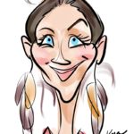 remote digital caricature