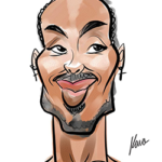 remote digital caricature color